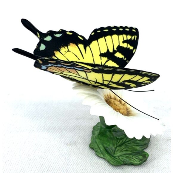 Franklin Mint Eastern Tiger Swallowtail 1985 Butterflies Of The World Figurine - Picture 3 of 6